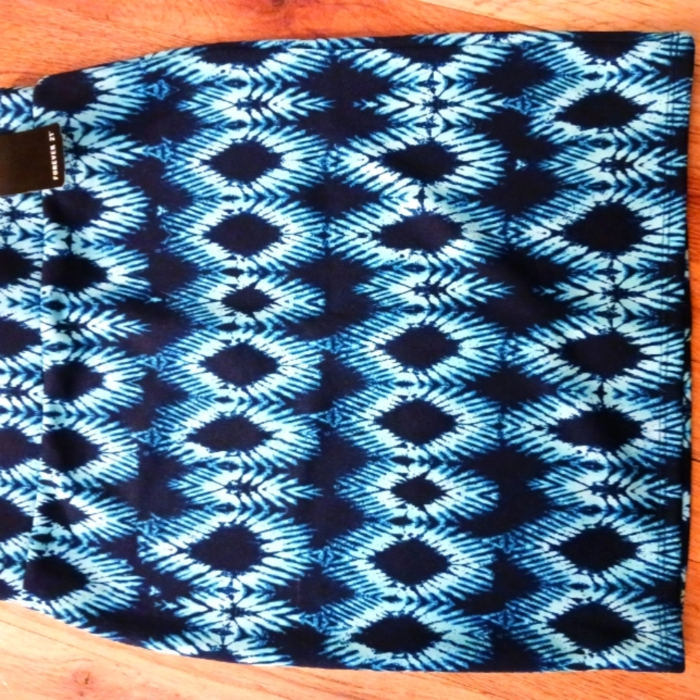Forever21 blue skirt, New, medium